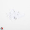 Confettis Papier 16x52mm Blanc