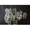 SB Cube de glace artificiel expensif transparent les 100gr