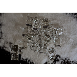 SB Cube de glace artificiel expensif transparent les 100gr